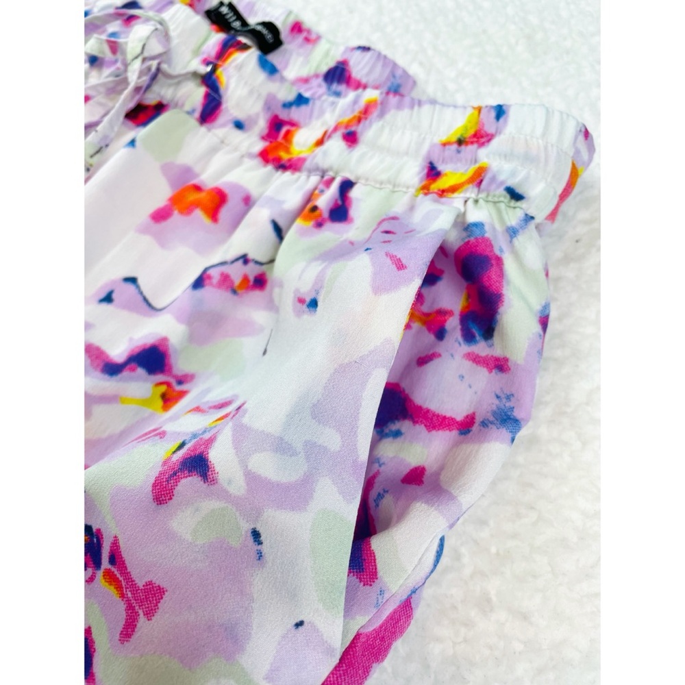 W118 BY WALTER BAKER • Colorful Tie Dye Running Shorts, S - Picture 8 of 11